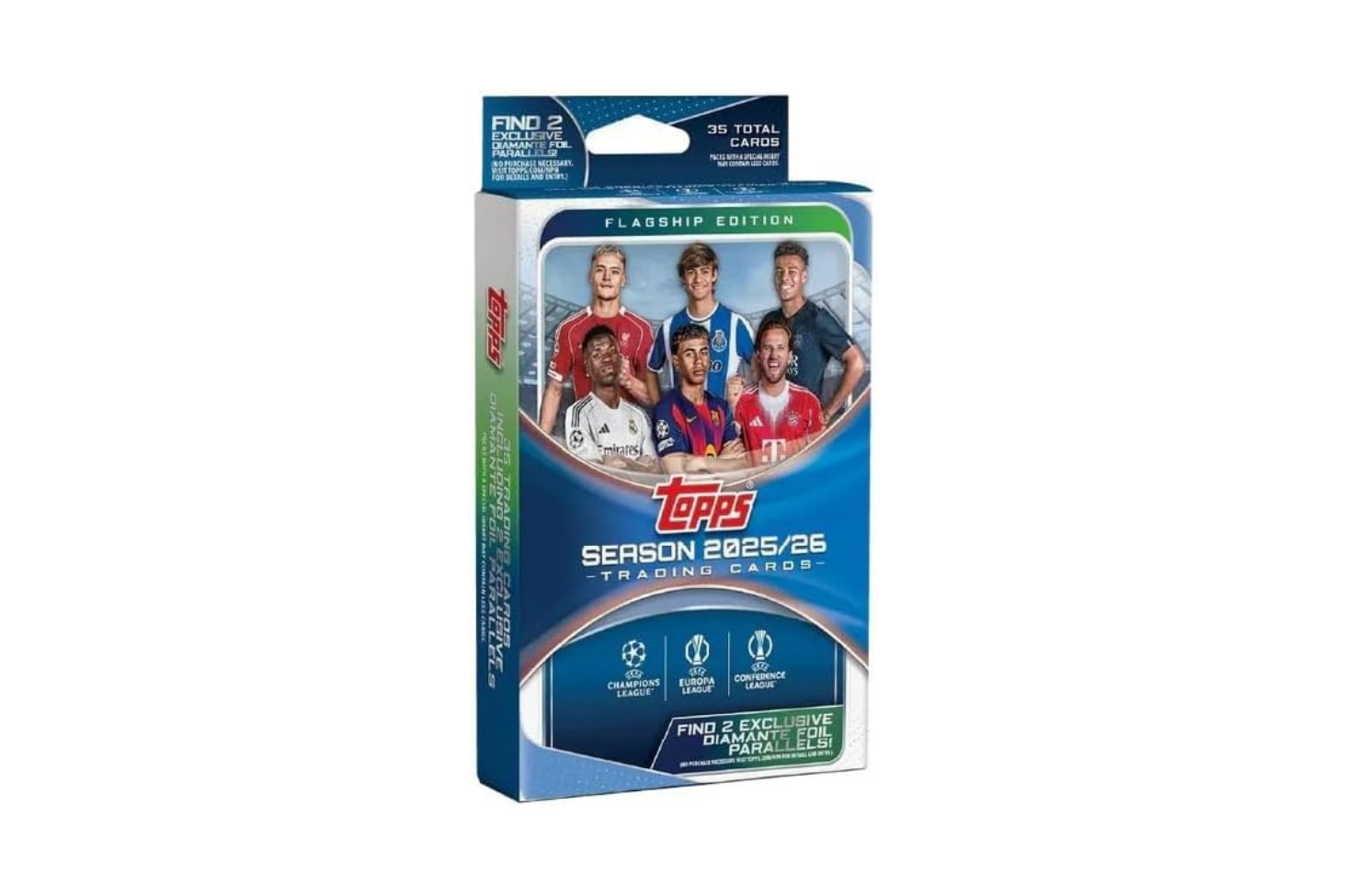 2025-26 Topps Flahship Edition  UEFA Club Competitions - Hanger Box
