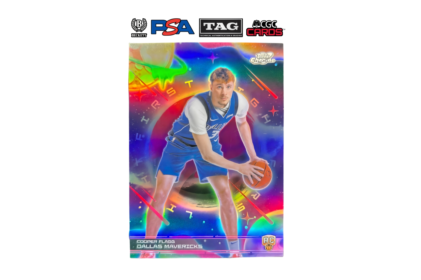 2025-26 Topps Chrome Cosmic Cooper Flagg 