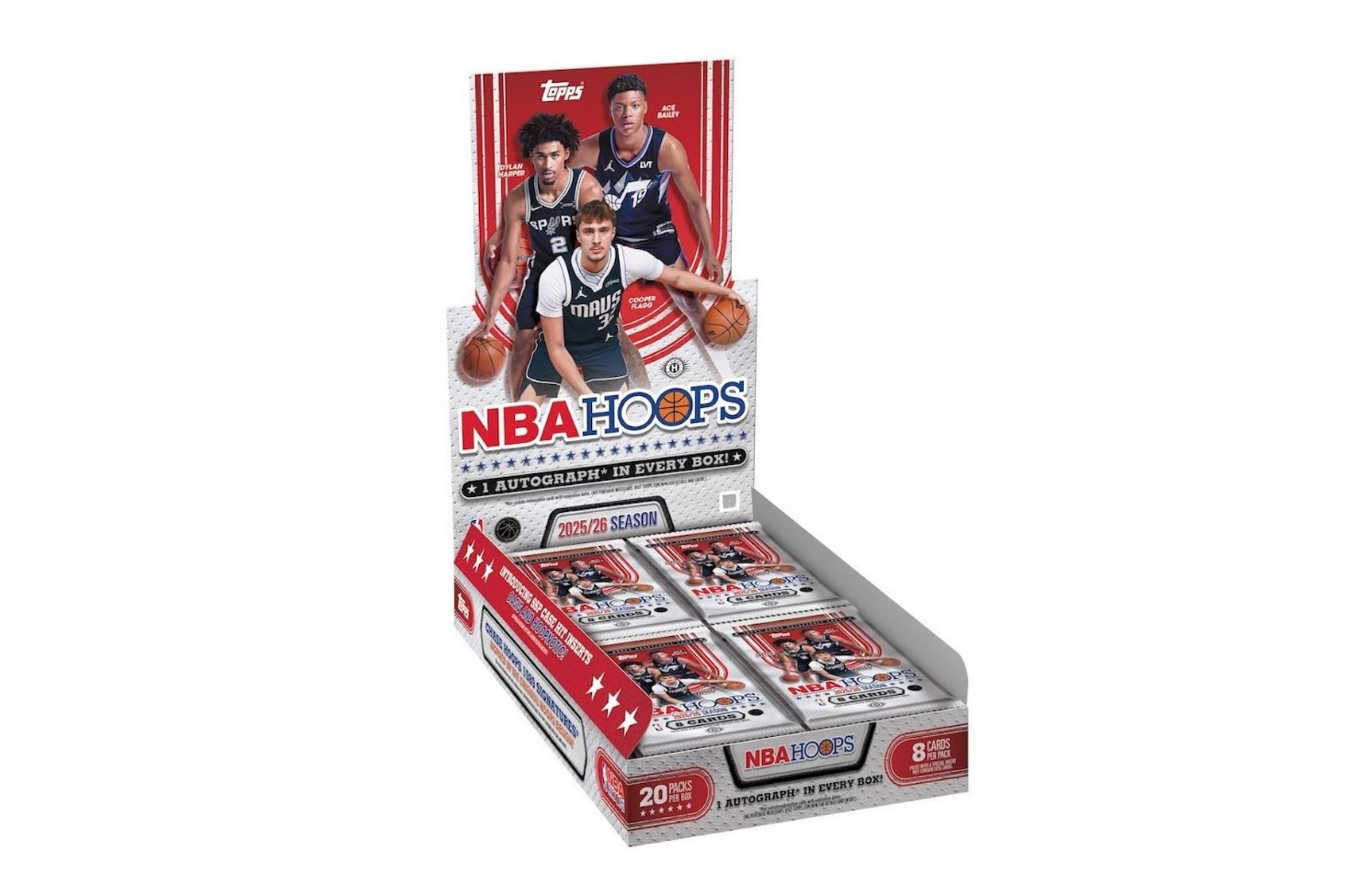 2025-26 Topps NBA Hoops Hobby Box