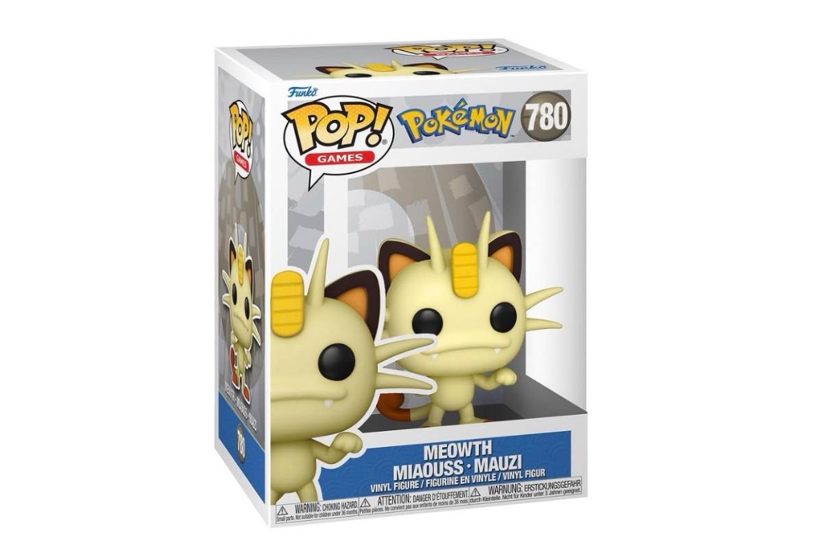 Funko Pop! Games Pokemon Meowth Figure #780