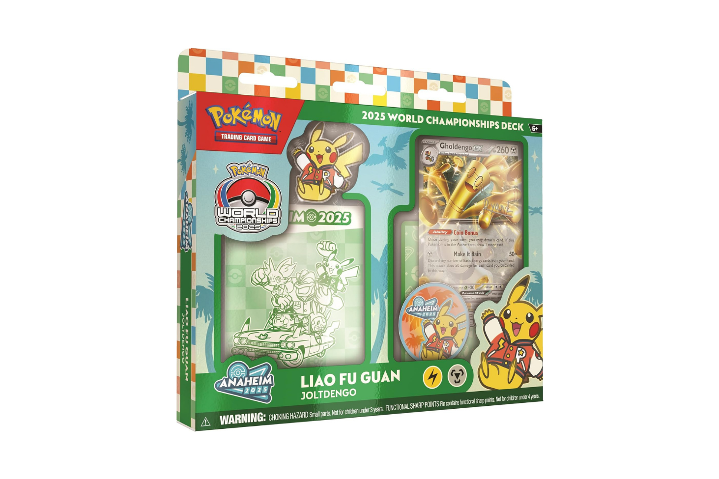 2025 Pokémon World Championship Deck Liao Fu Guan - Joltdengo