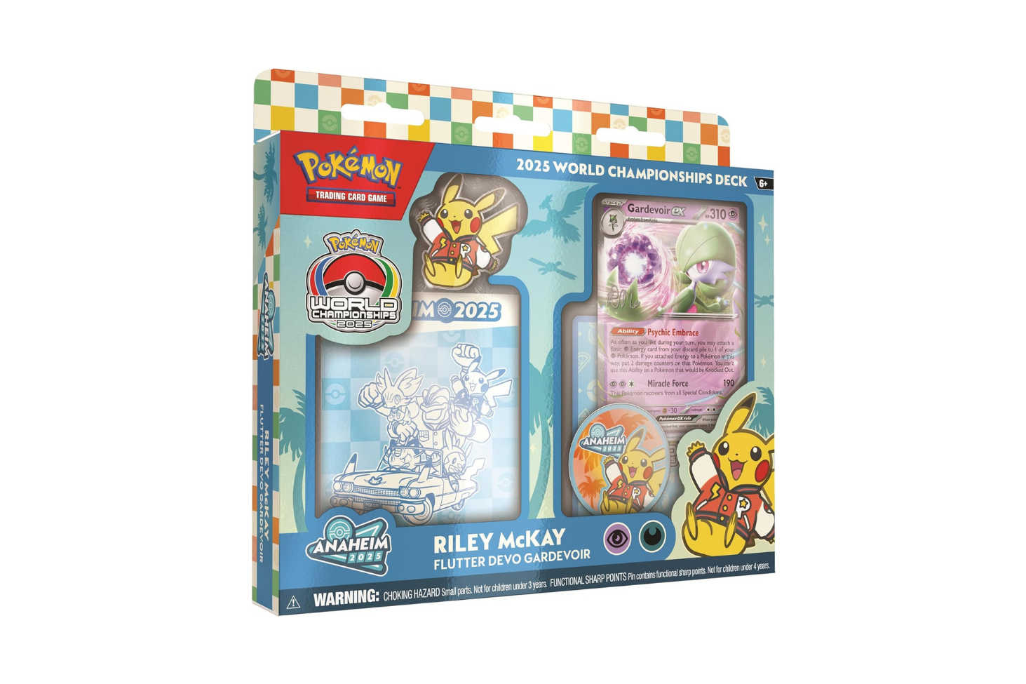 2025 Pokémon World Championship Deck Riley McKay - Flutter Bevo Gardevoir