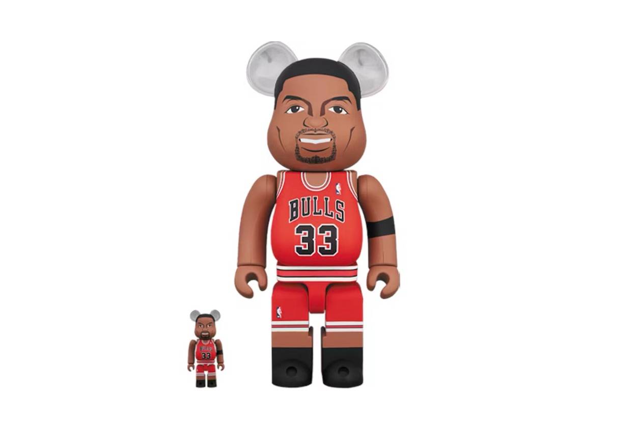 Bearbrick Scottie Pippen (Chicago Bulls) 100% & 400% Set