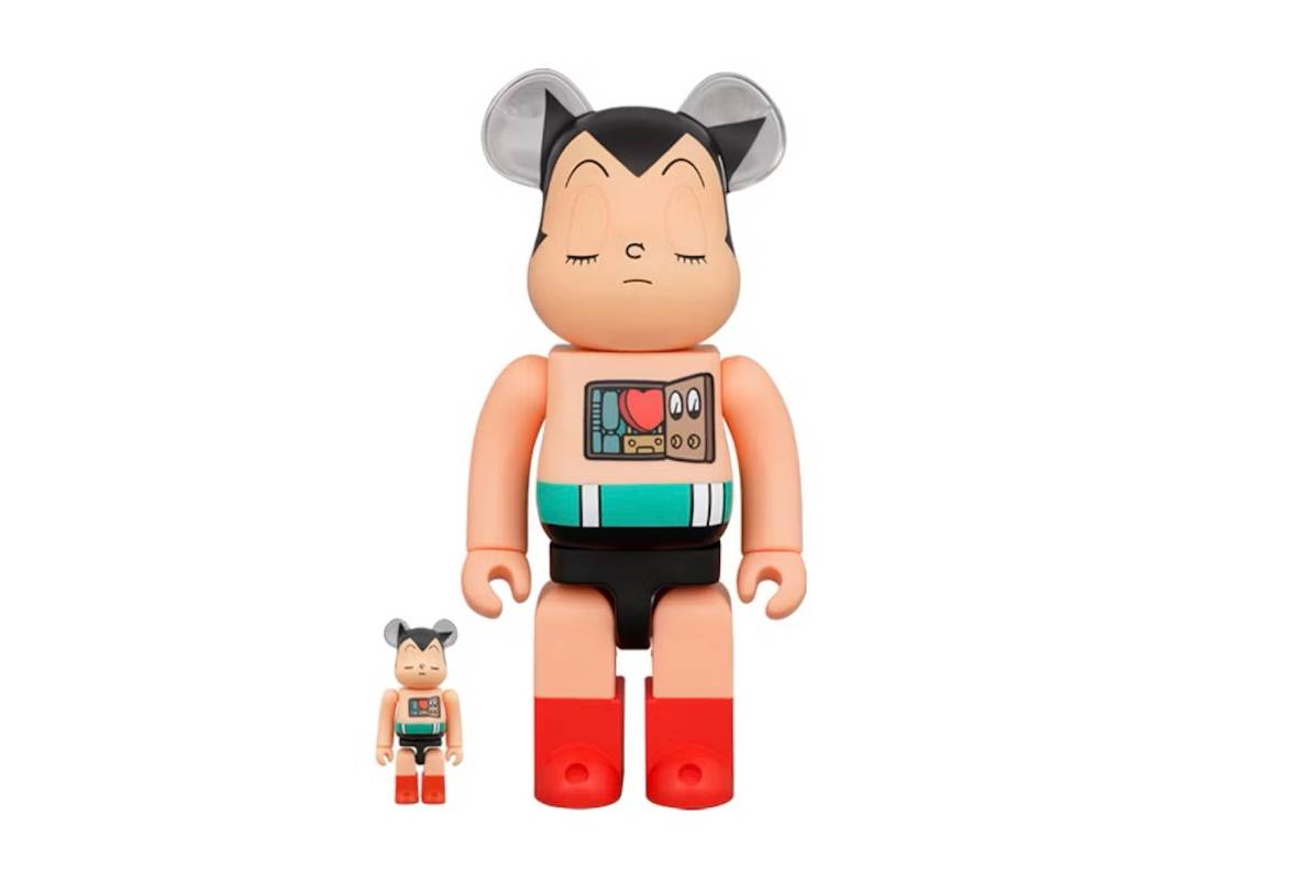 Bearbrick Astro Boy Sleeping Ver. 100% & 400% Set
