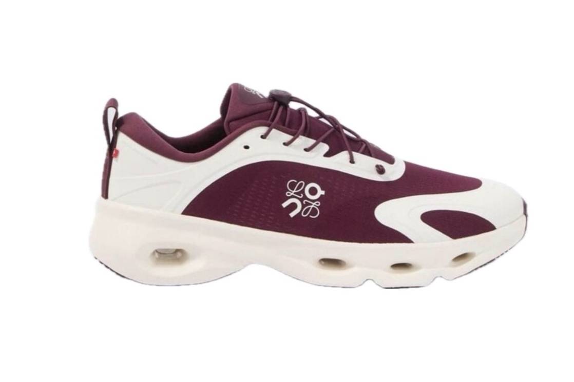 On Running Cloudsolo LOEWE Burgundy Eggshell