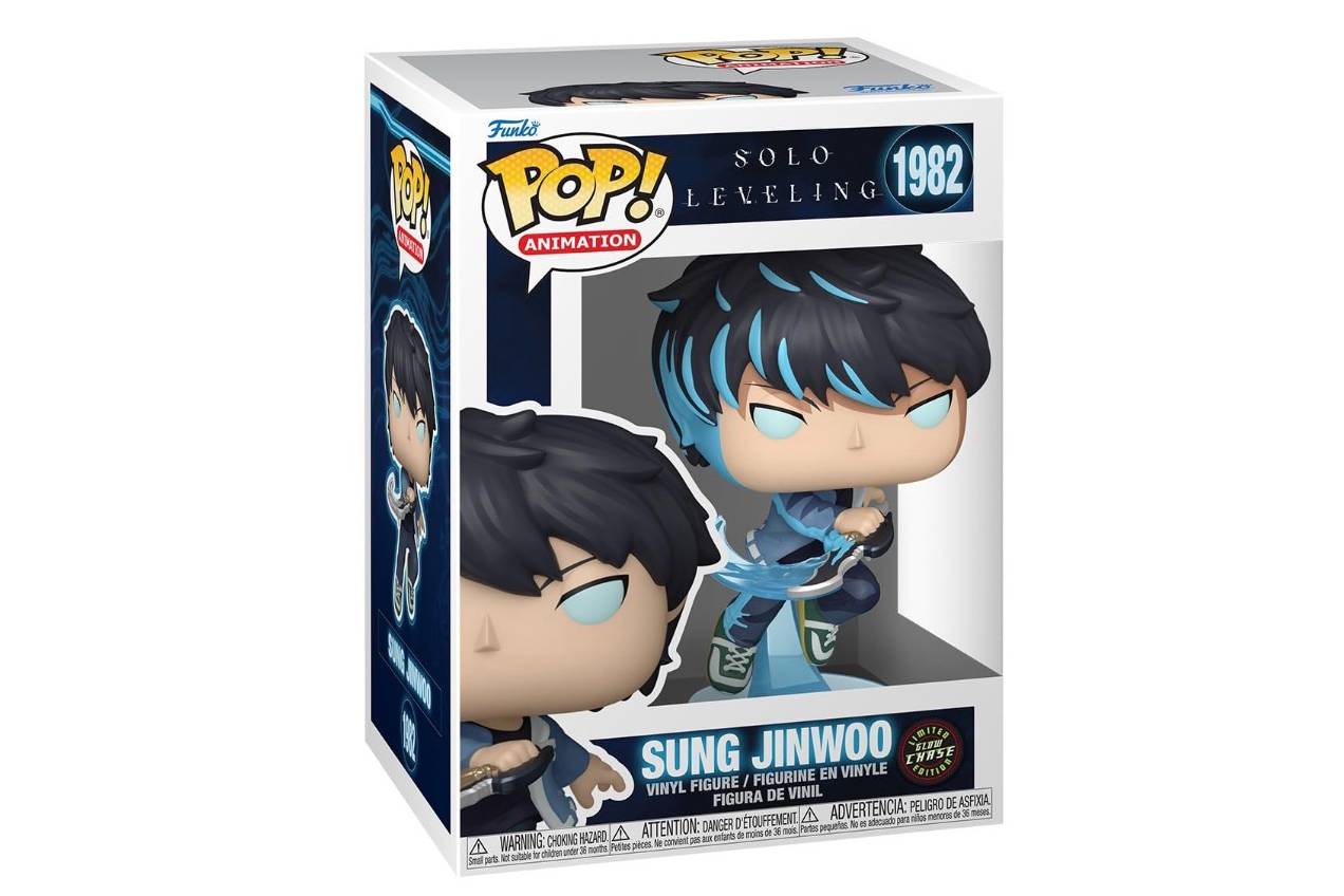 Funko Pop! Animation Solo Leveling Sung Jinwoo Limited Edition Figure Chase #1982