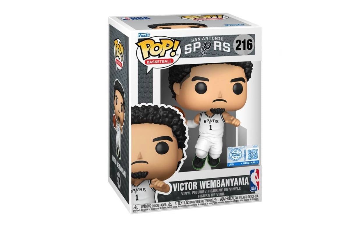 Funko Pop! Basketball: Spurs Victor Wembanyama Figure #216