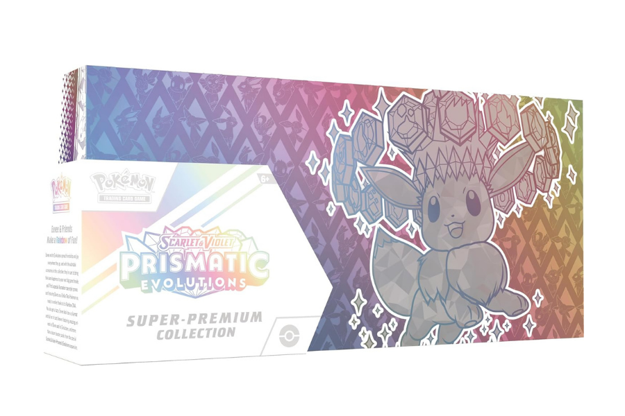 2025 Pokémon Scarlet & Violet Prismatic Evolutions Super Premium Collection