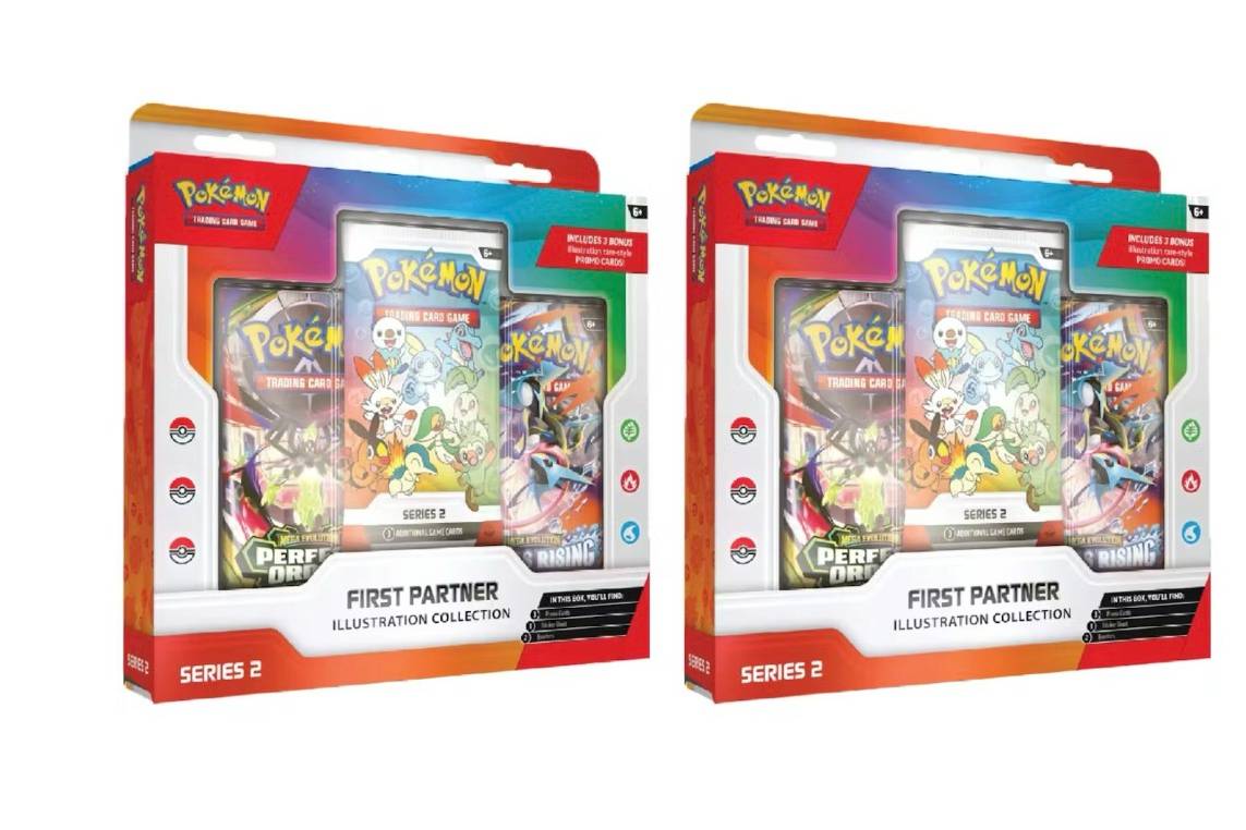 2026 Pokémon Mega Evolution First Partner Illustration Collection Series 2 Lot 2