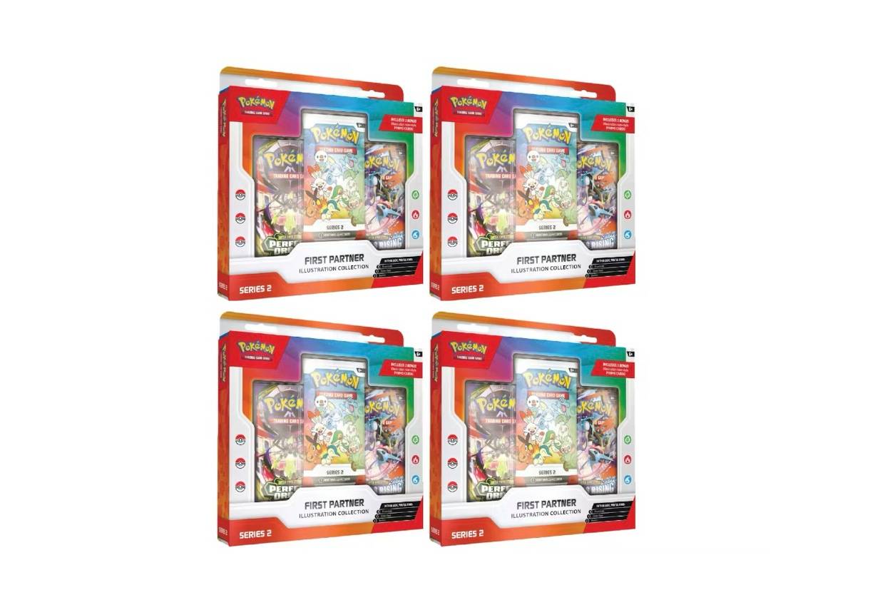 2026 Pokémon Mega Evolution First Partner Illustration Collection Series 2 lot 4