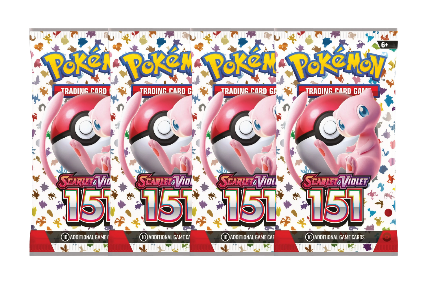 2023 Pokémon Scarlet & Violet  151 Booster Pack Lot 4