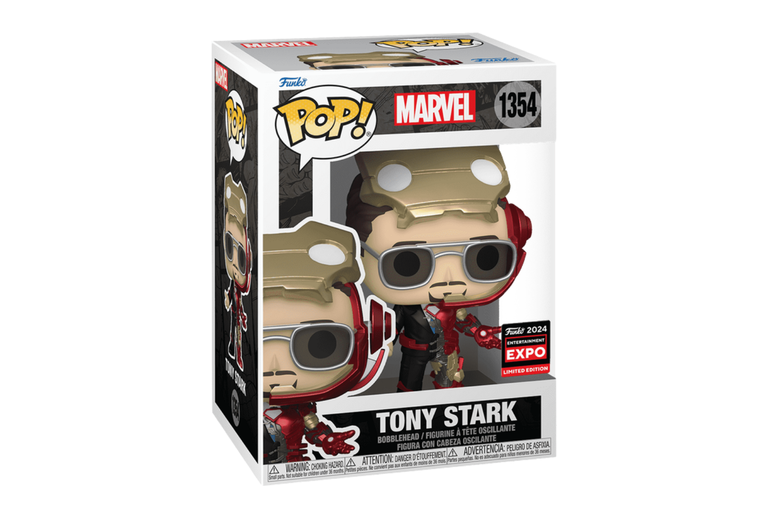 Funko Pop! Marvel Tony Starks ( Summoning Armor ) #1354  Funko 2024 Exertainment Expo Limited Edition