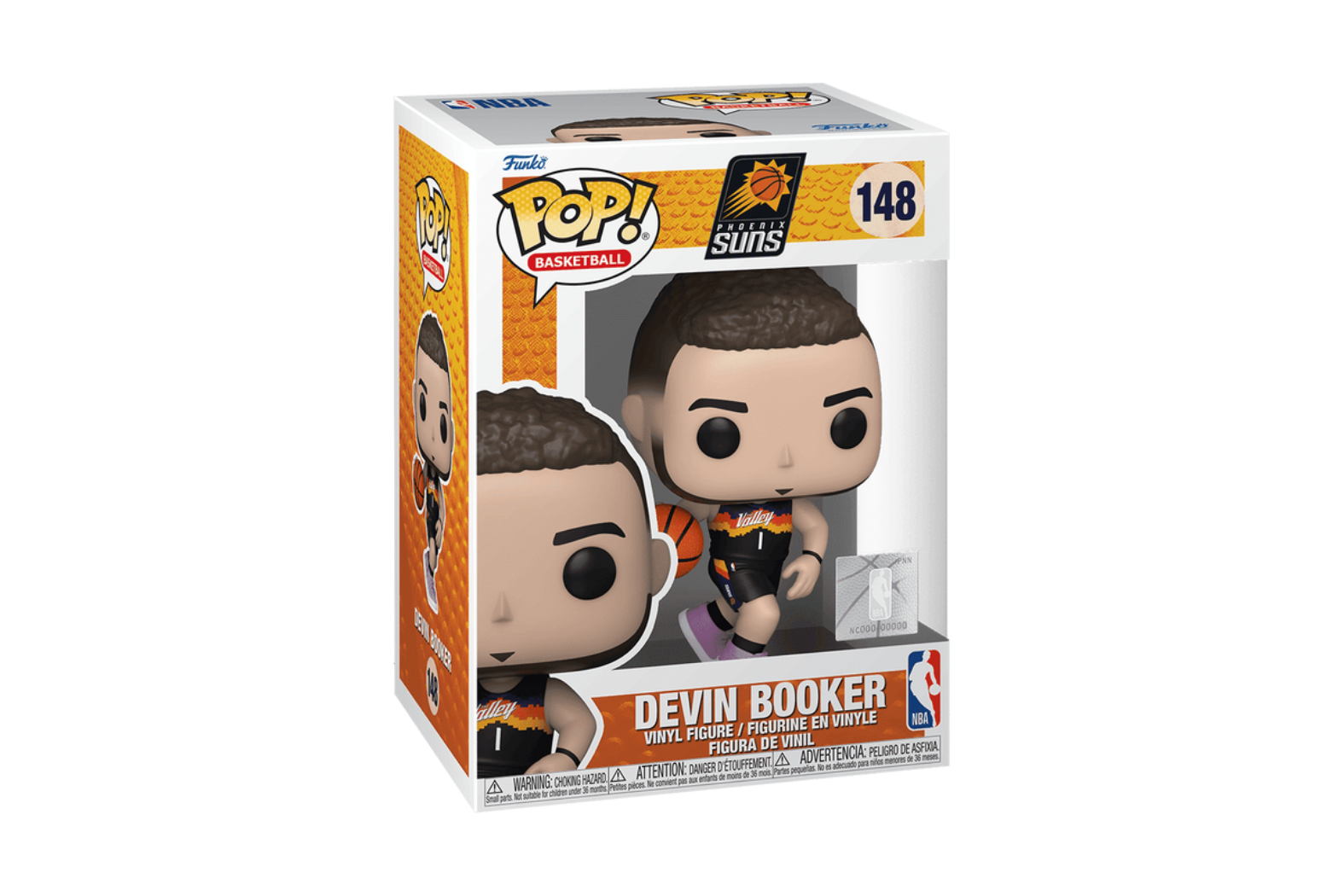 Funko Pop! Basketball Phoenix Suns  21-22 NBA City Edition Devin Booker #148