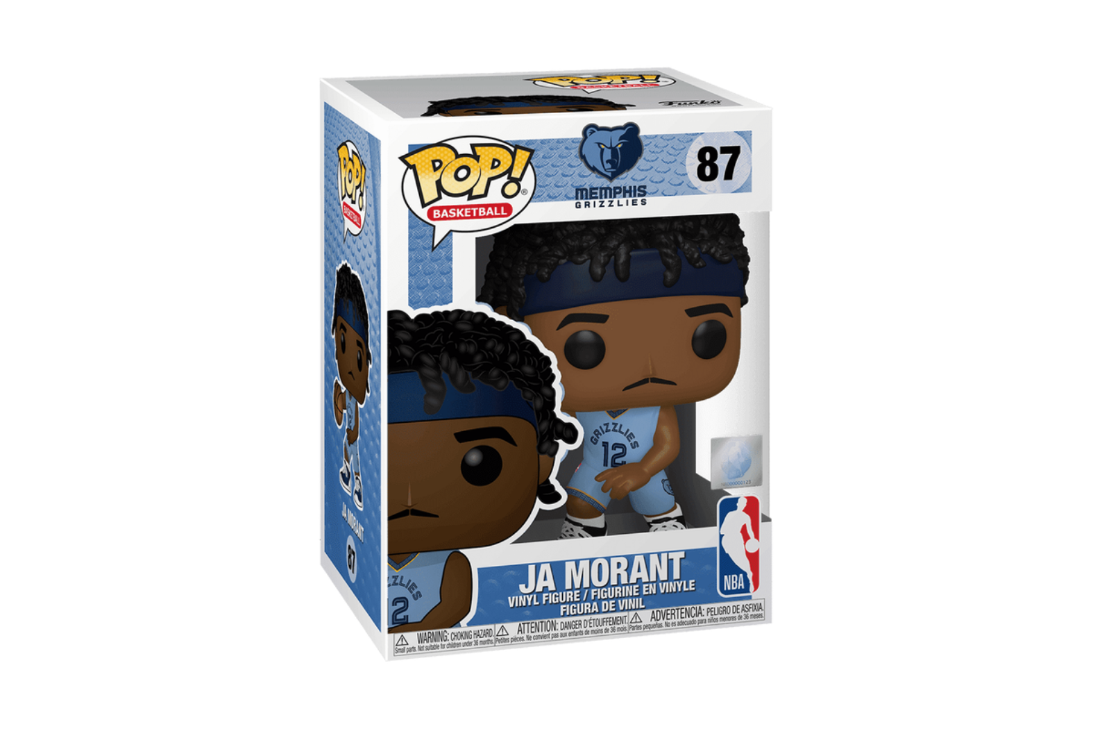 Funko Pop! Basketball Memphis Grizzlies Ja Morant #87