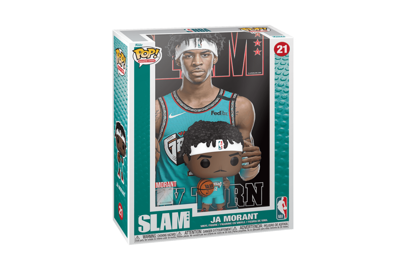 Funko Pop! Basketball Memphis Grizzlies Magazine Covers Ja Morant #21 (SLAM)