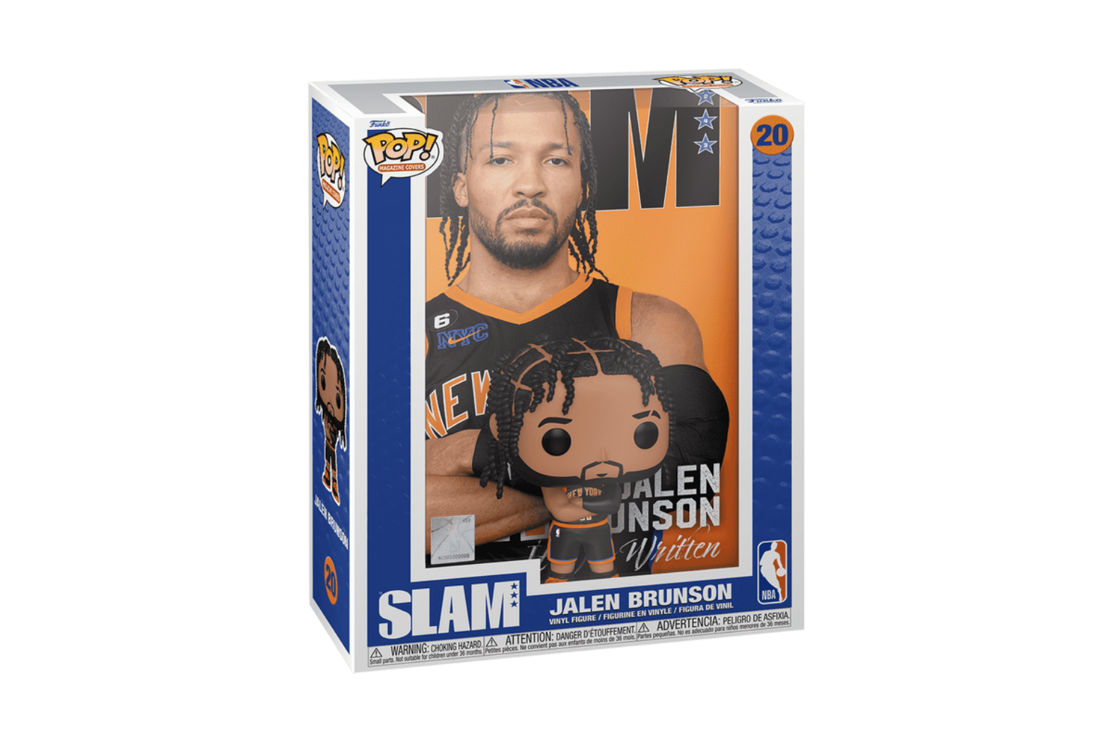 Funko Pop! Basketball New York Knicks Magazine Covers Jalen Brunson #20