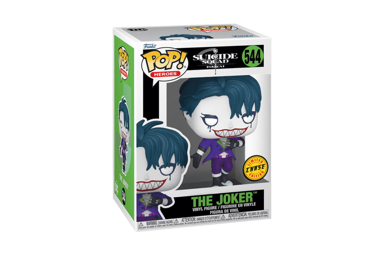 Funko Pop! Anime : Suicide Squad Isekai The Joker #544 ( Chase )