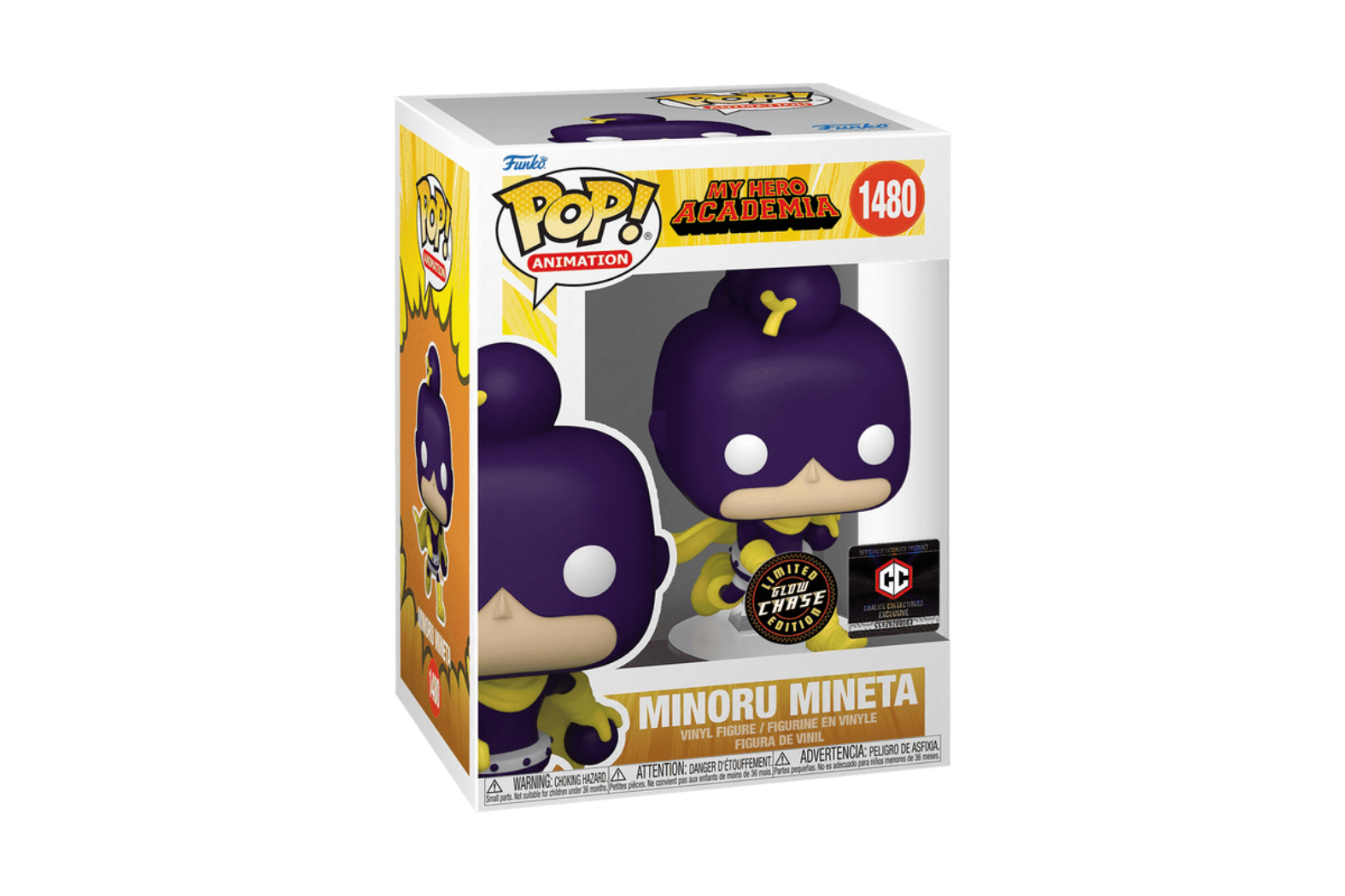 Funko Pop! Anime : My Hero Acadamia Minoru Mineta #1480 ( Glow Chase )