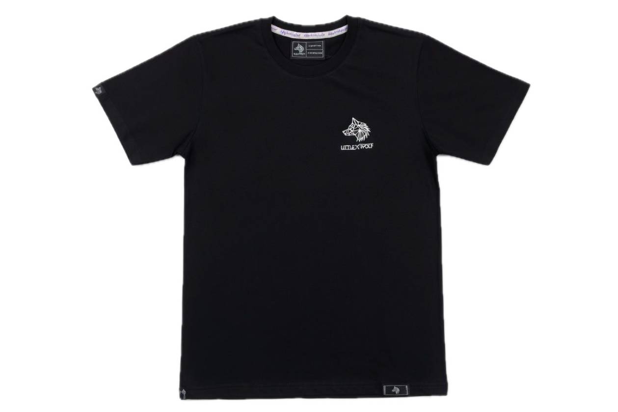 LittleXWolf Tee Black Youth Size
