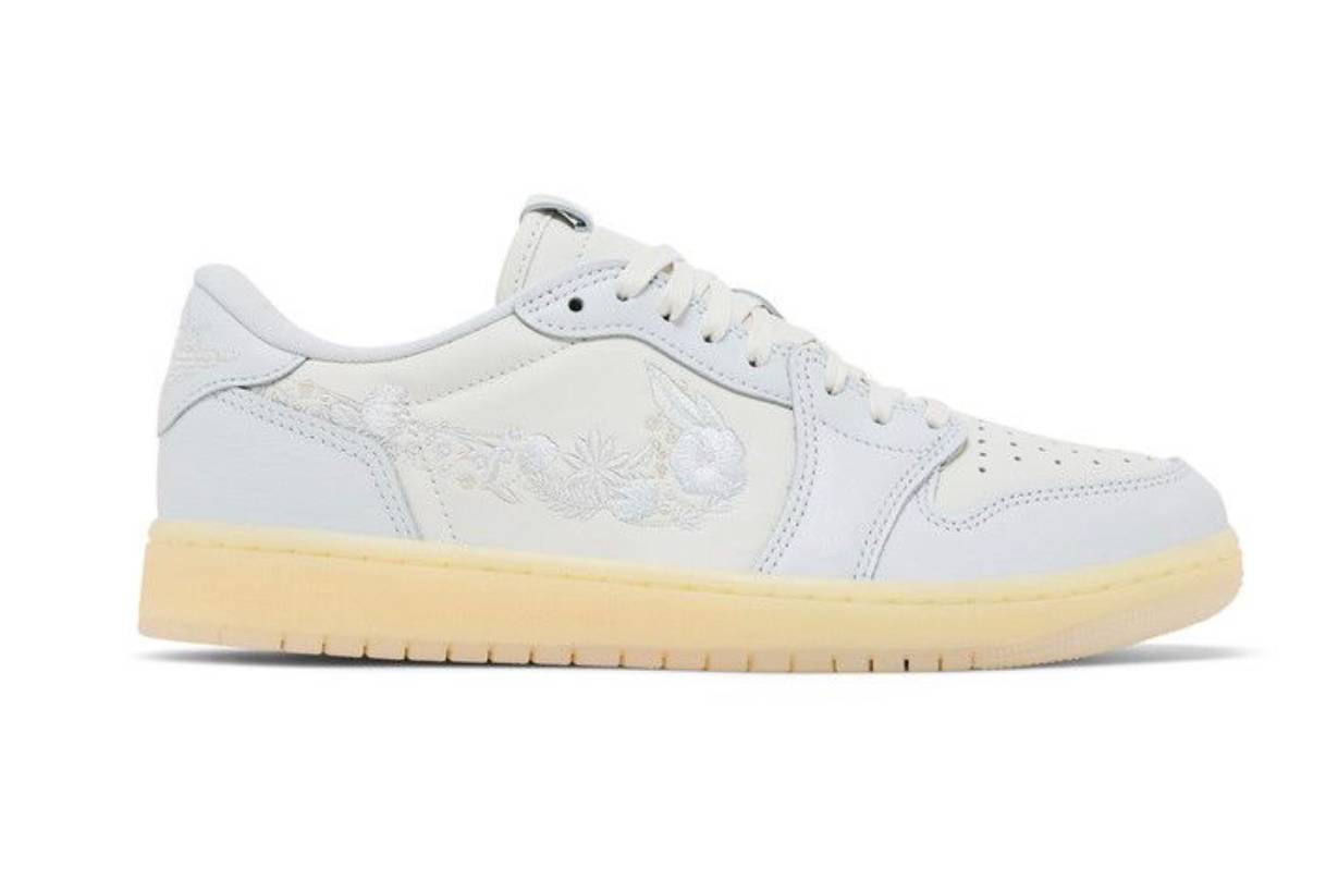 Jordan 1 Retro Low OG Rabbit Floral Swoosh