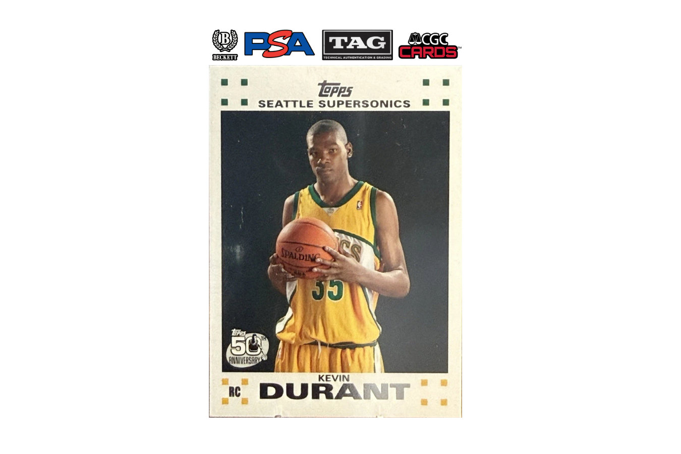 2007 Topps  Kevin Durant #2 Rookie Card