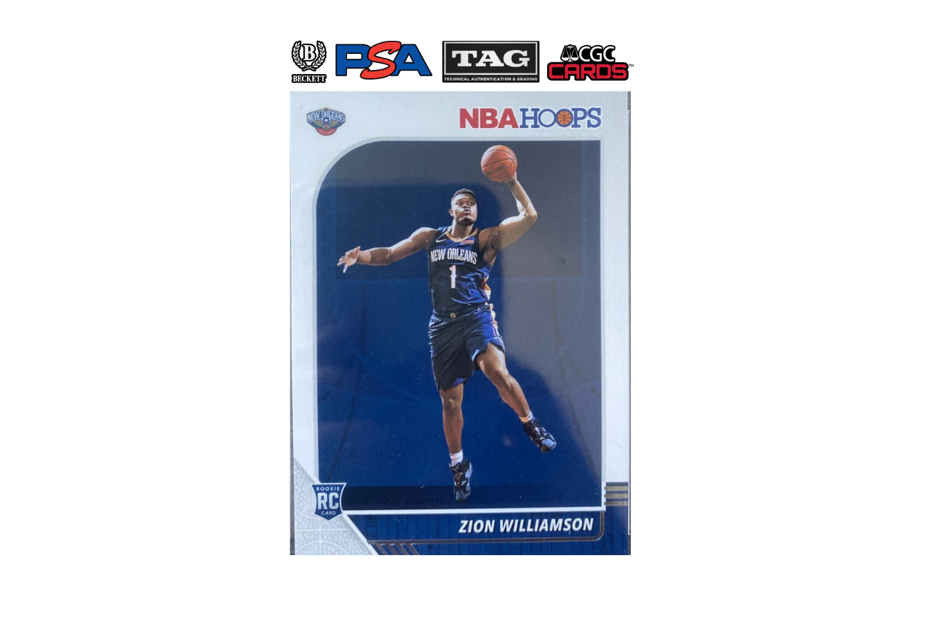 2019-20 Panini NBA Hoops Zion Williamson #258