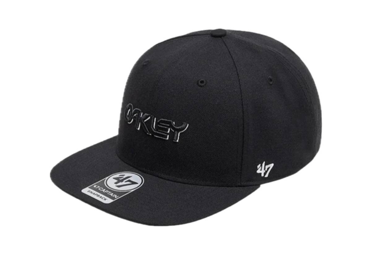 47 OAKLEY B1B ELLIPSE HAT Black Snap Back