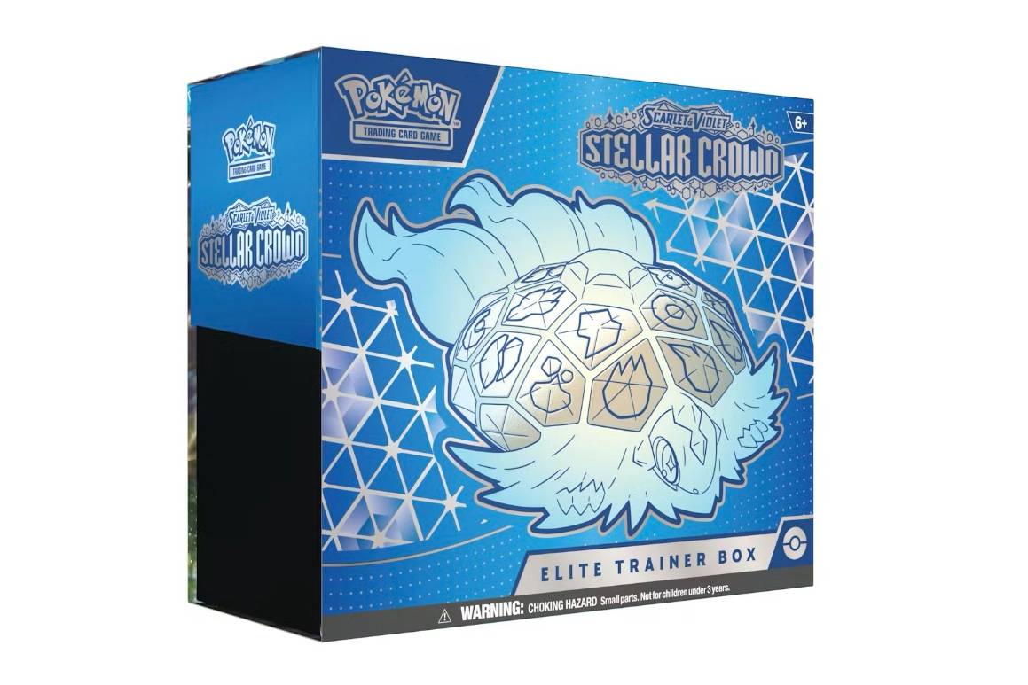 Pokémon Scarlet & Violet Steller Crown Elite Trainer Box