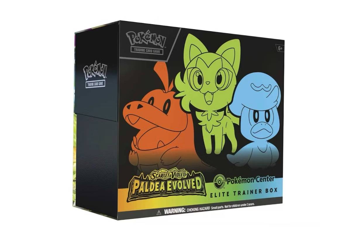Pokémon TCG Scarlet & Violet Paldea Evolved Pokémon Center Elite Trainer Box