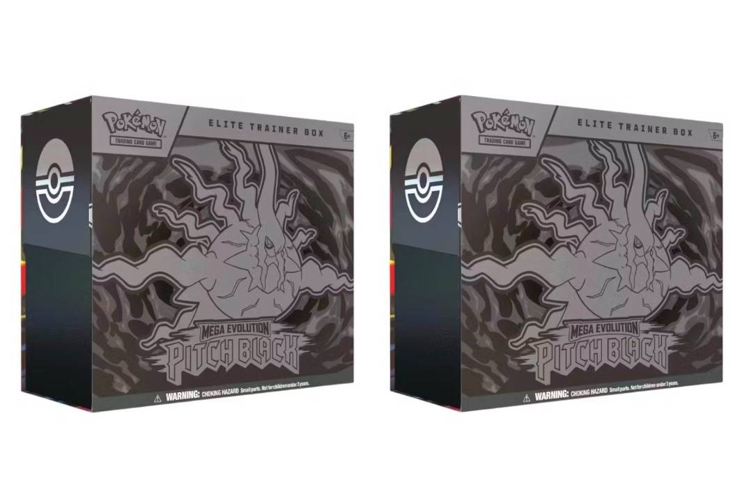 2026 Pokémon Mega Evolution Pitch Black Elite Trainer Box 2x Lot