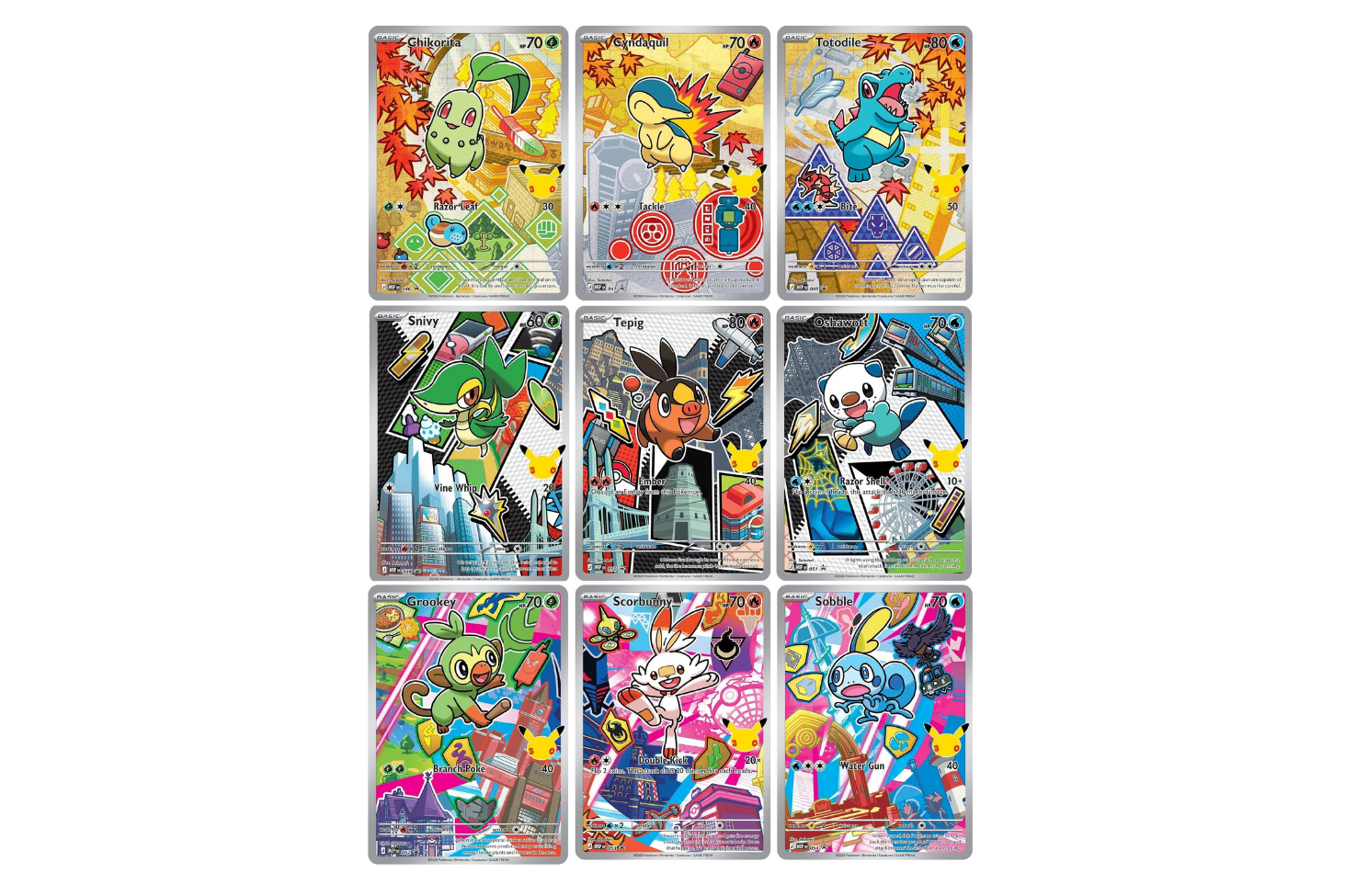 2026 Pokémon Mega Evolution First Partner Illustration Collection Series 2 Complete Set