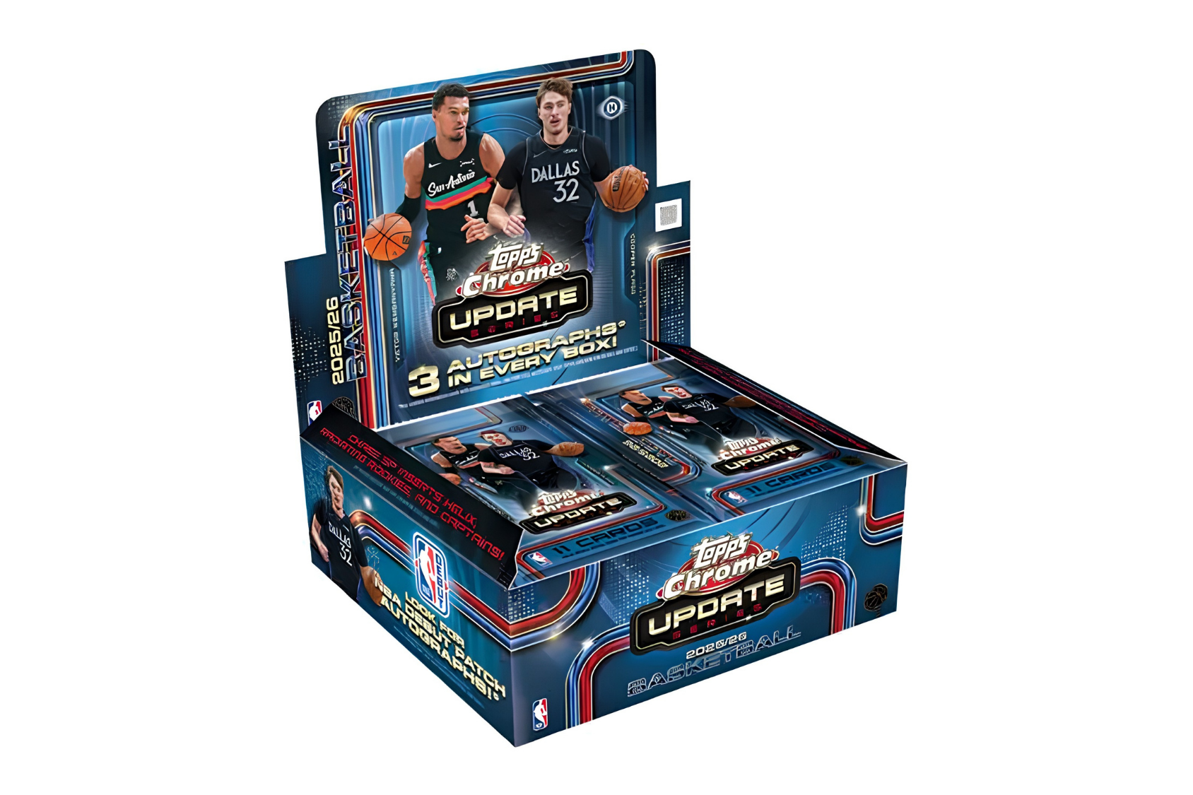 2025-26 Topps Chrome Update Jumbo Hobby Box