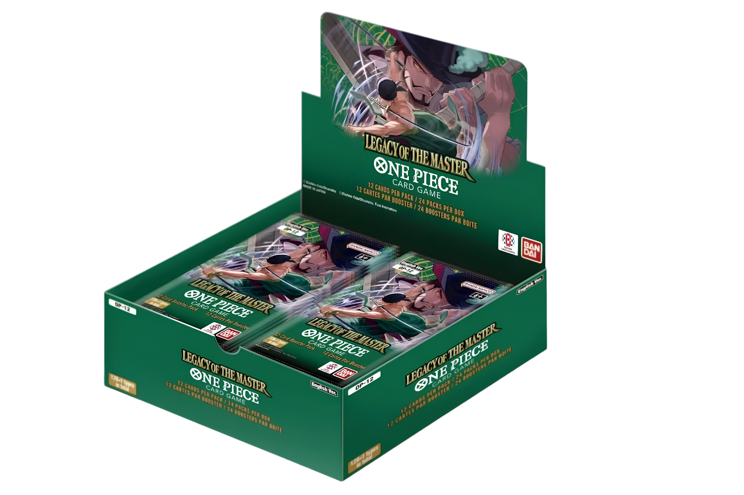 2025 Bandai One Piece OP12 Legacy of the Master Booster Box
