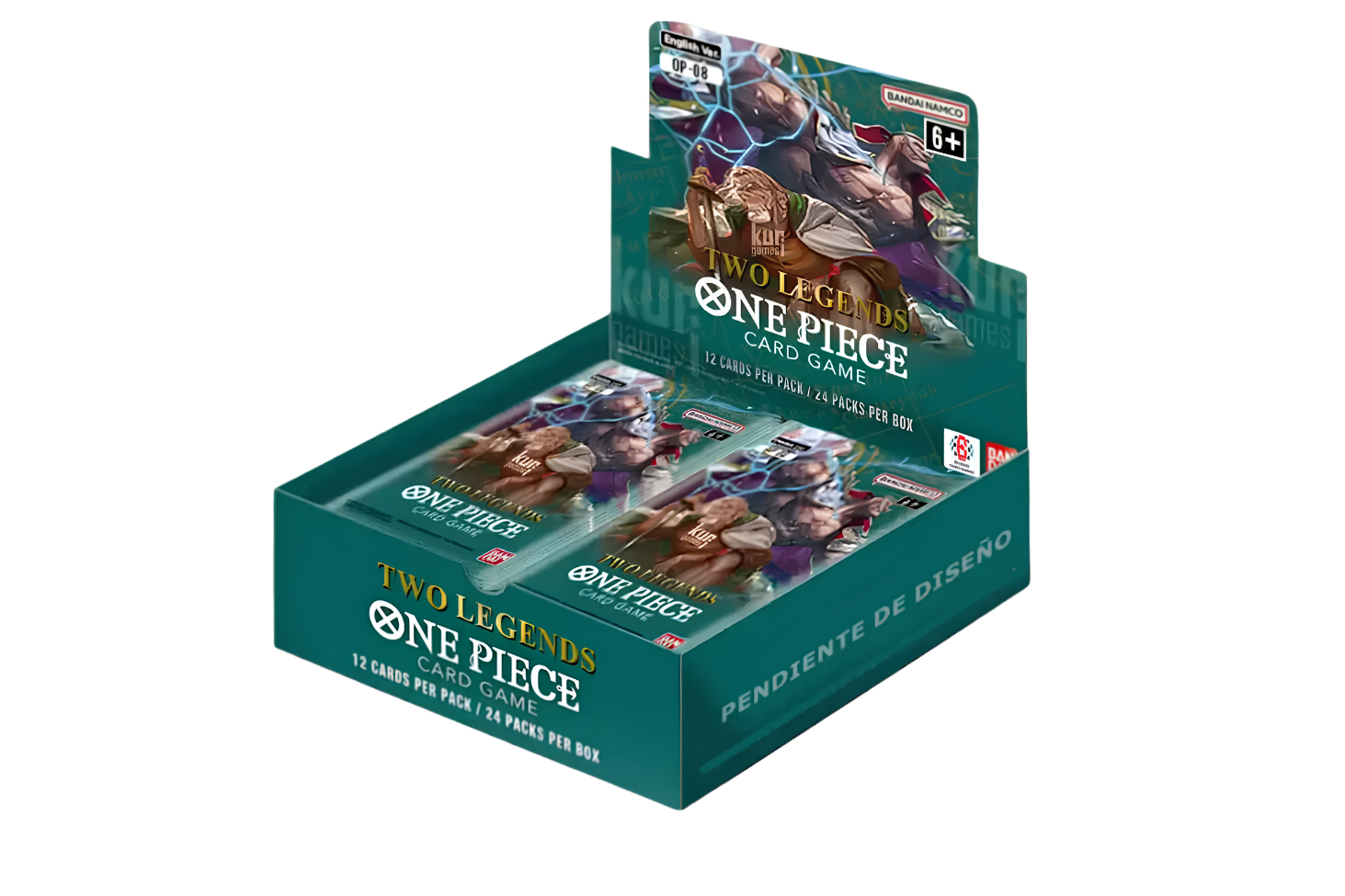 2024 Bandai One Piece OP08 Two Legends Booster Box