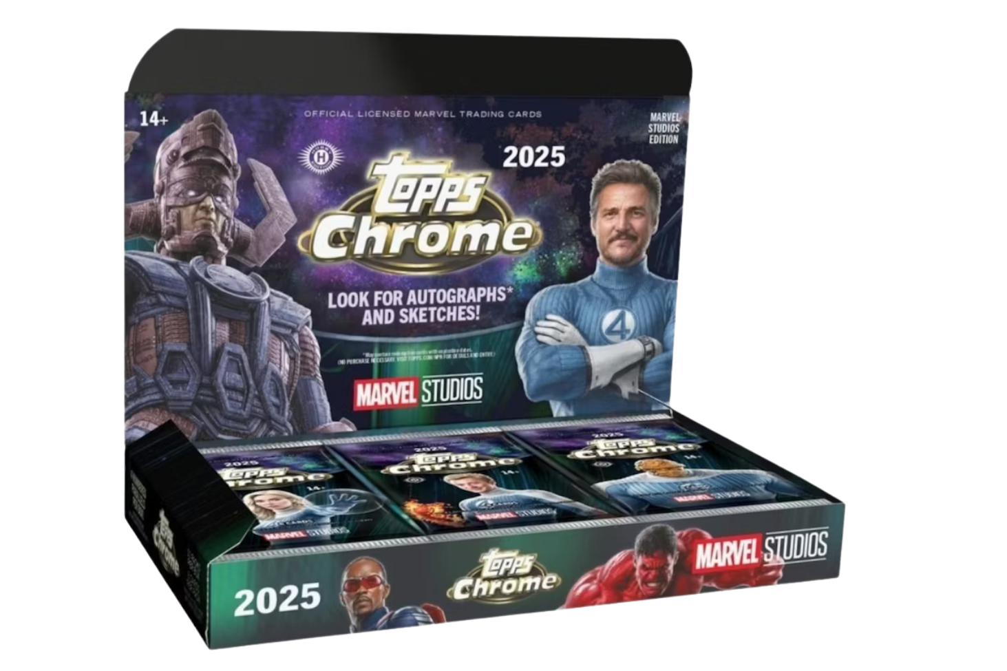 2025 Topps Chrome Marvel Studios Hobby Box
