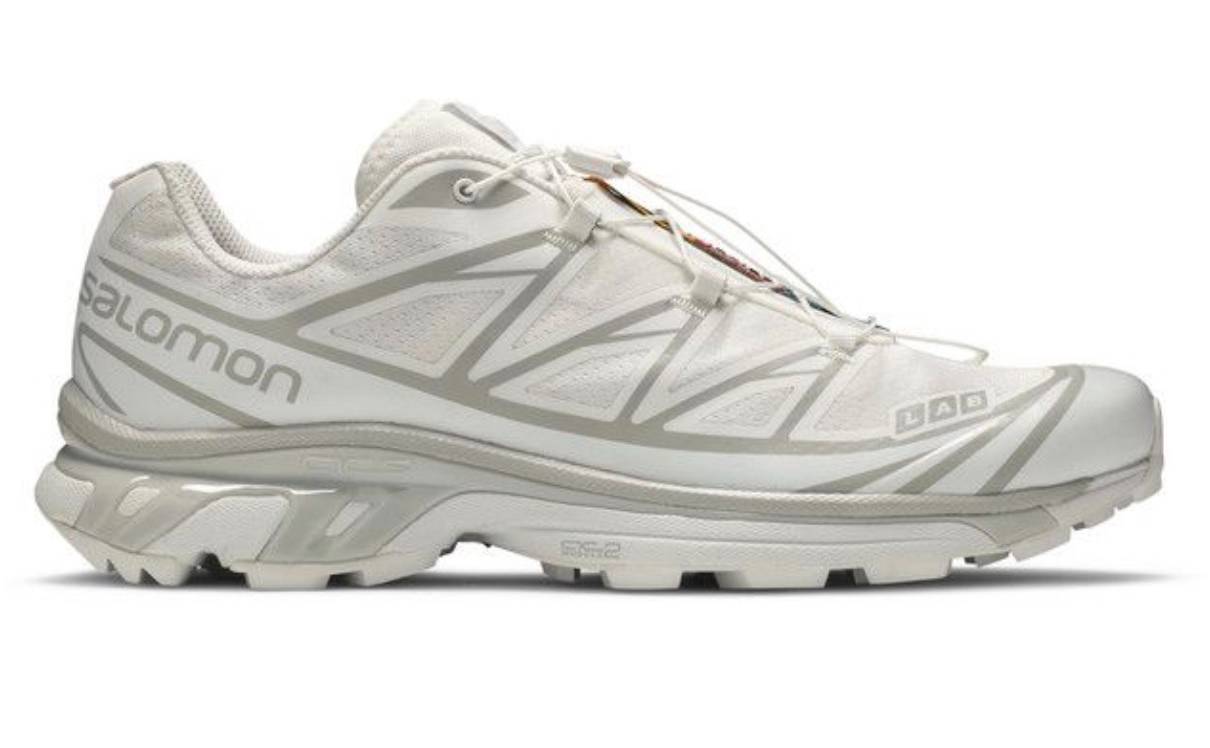 Salomon XT-6 White Lunar Rock