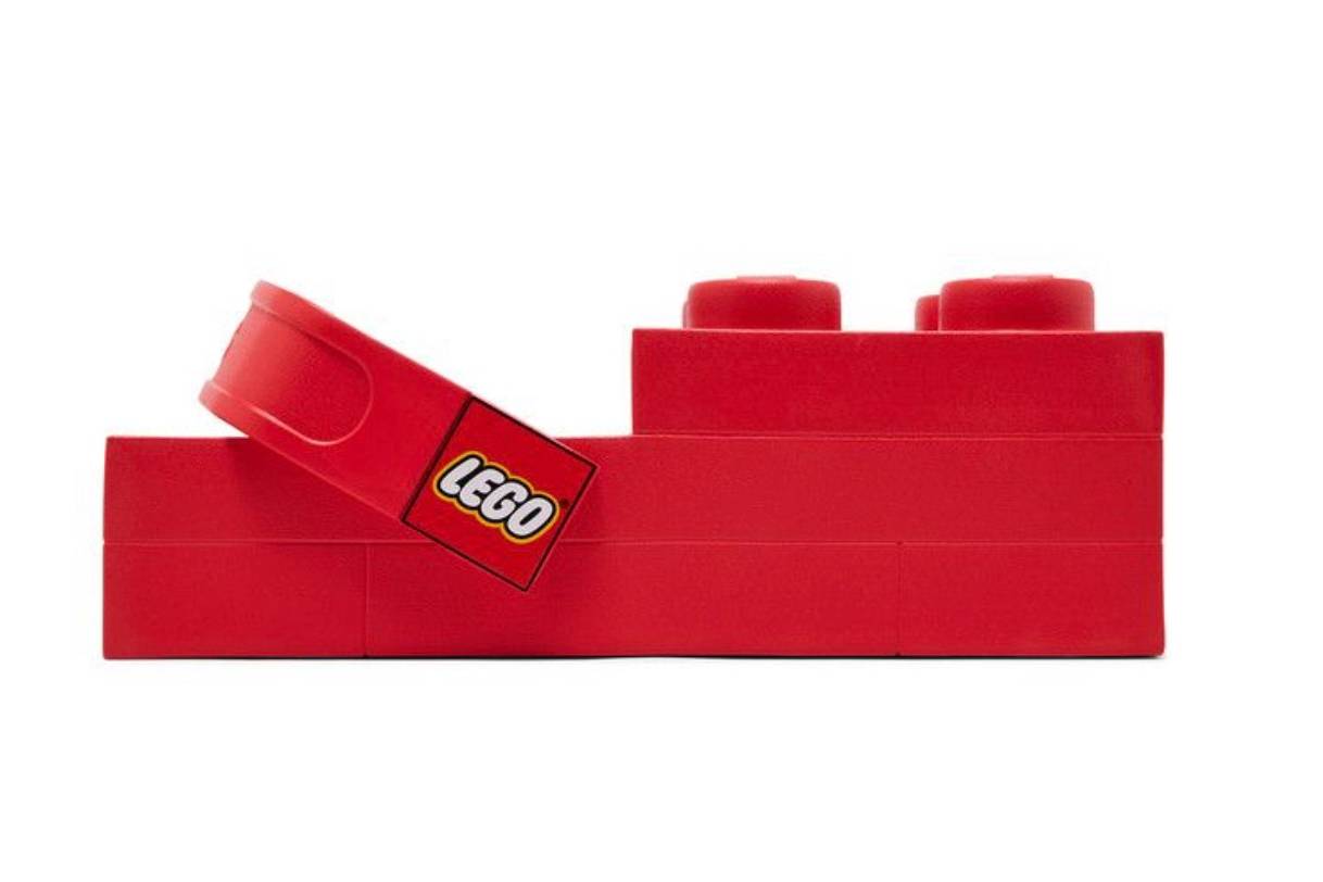 Crocs Brick Clog LEGO Red