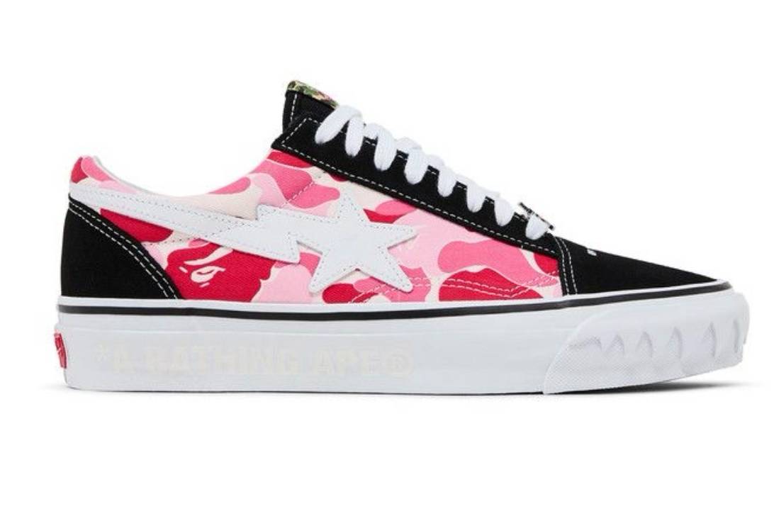 Vans LX Old Skool Bape ABC Multi-Camo