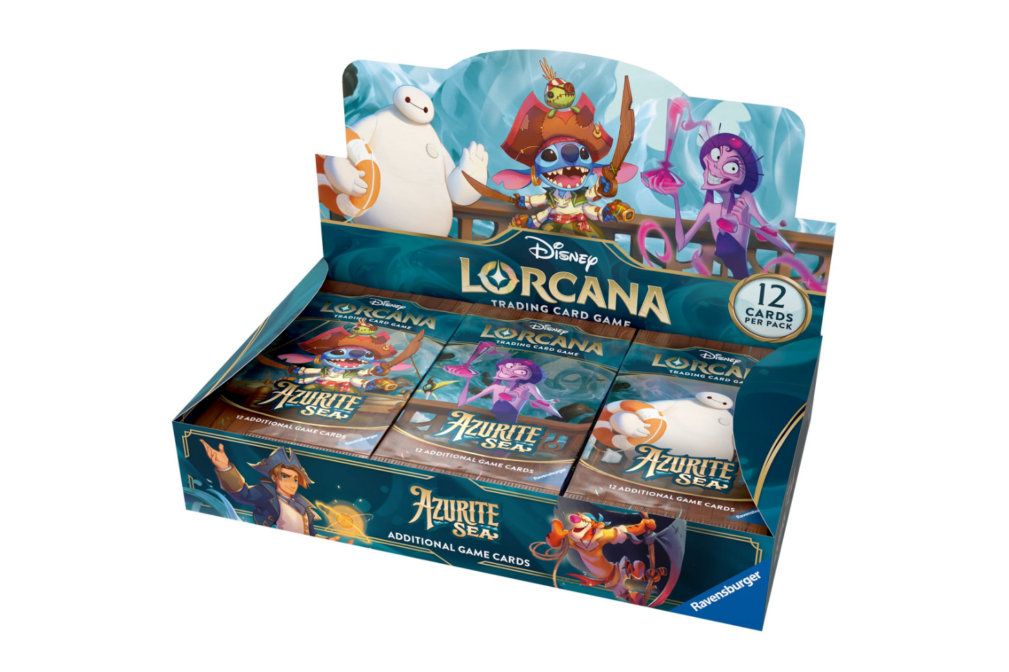 Disney Lorcana Azurite Sea Booster Box