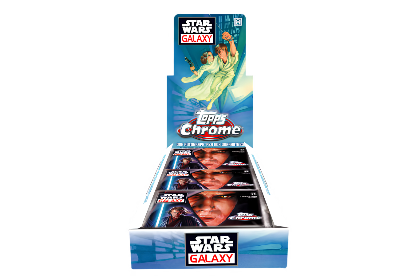 2021 Topps Chrome  Star Wars Galaxy Hobby Box