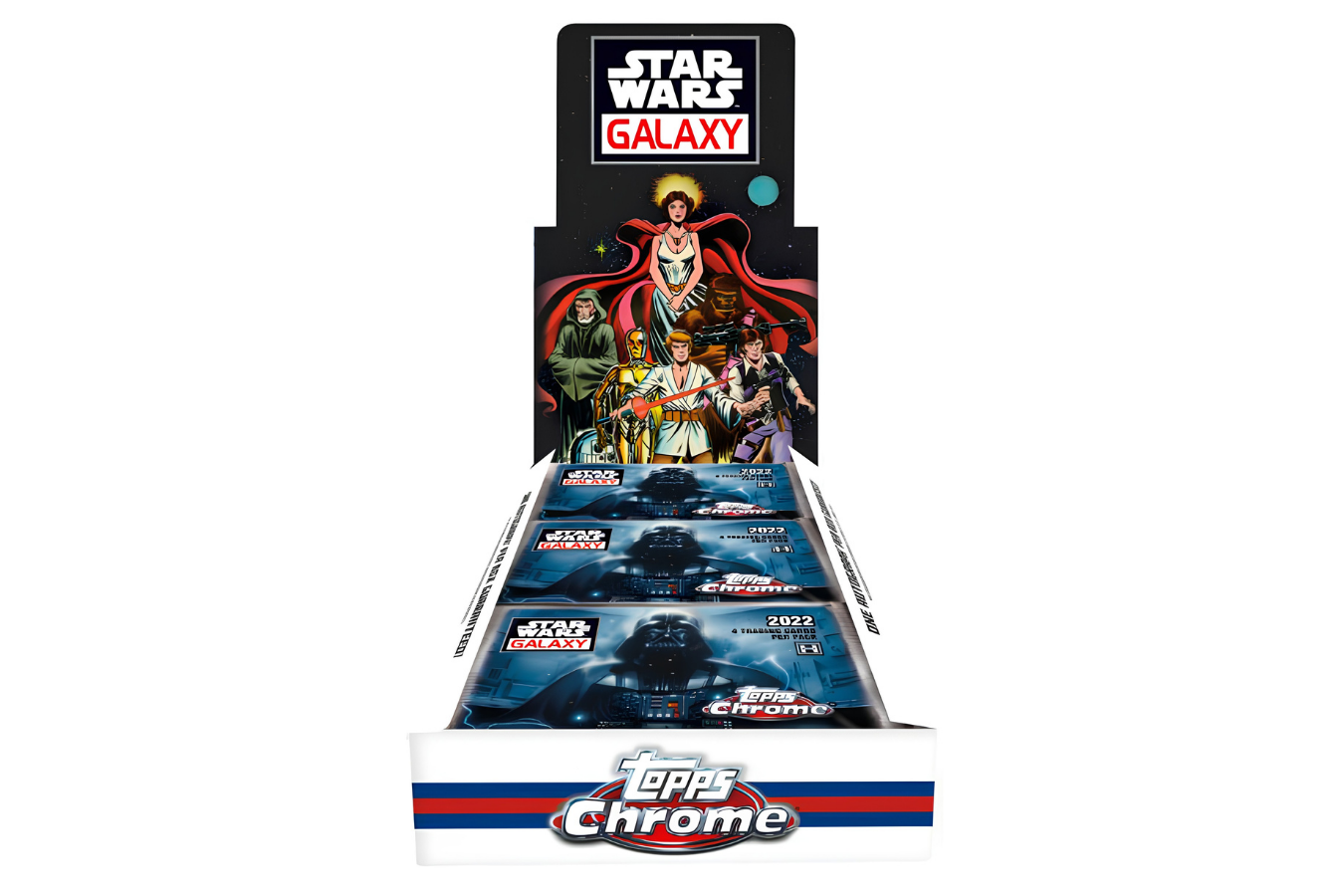 2022 Topps Chrome Star Wars Galaxy Hobby Box