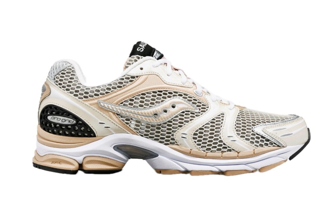 Saucony ProGrid Triumph 4 Cream Tan