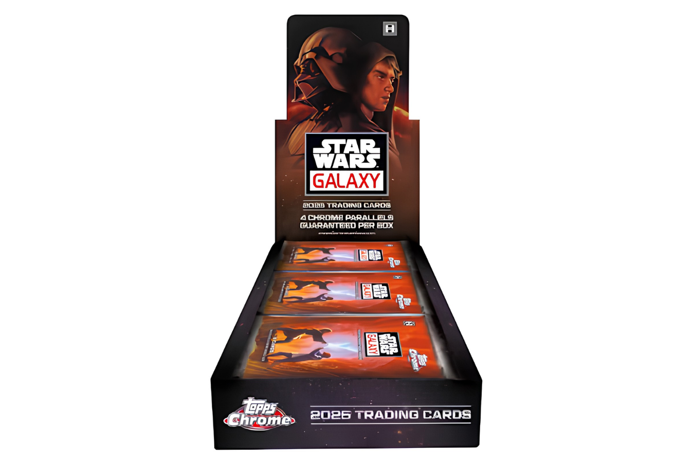 2025 Topps Chrome  Star Wars Galaxy Hobby Box