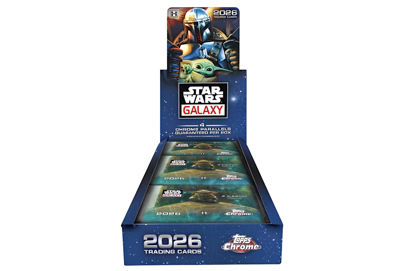 2026 Topps Chrome Star Wars Galaxy Hobby Box