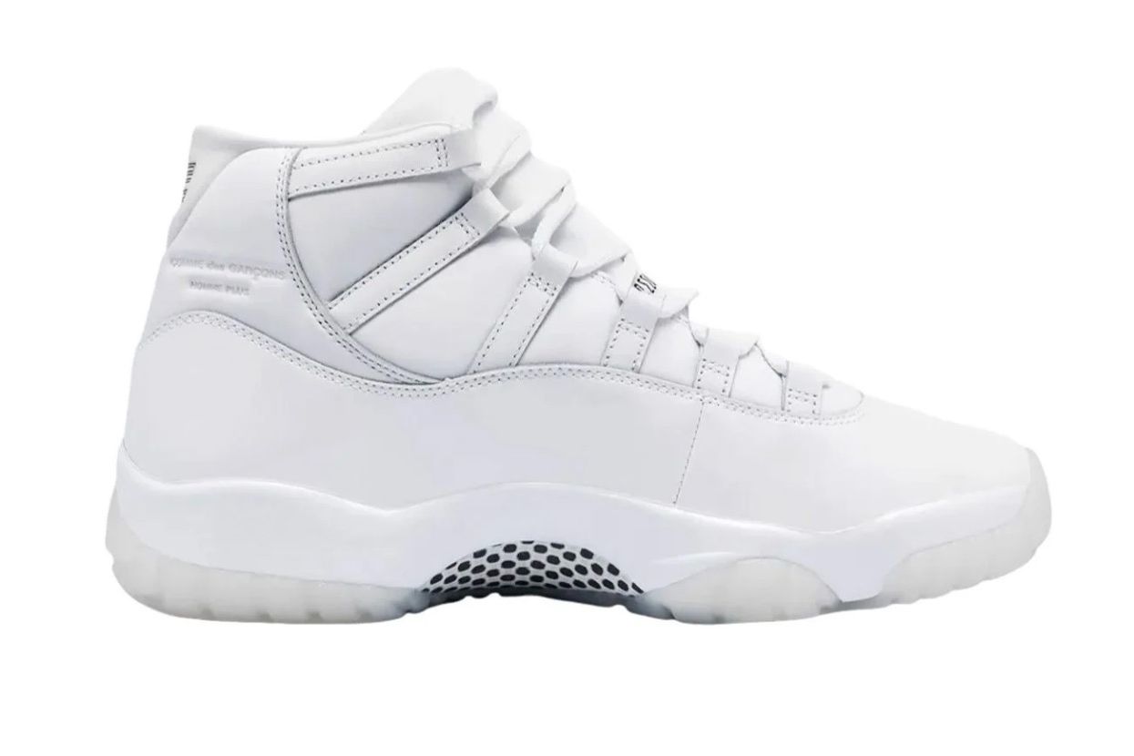 Jordan 11 Retro Comme des Garçons Homme Plus White
