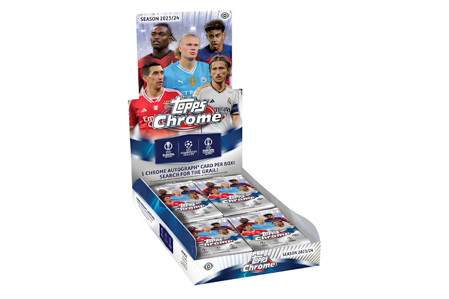 2023-24 Topps Chrome  UEFA Club Competitors Hobby Box