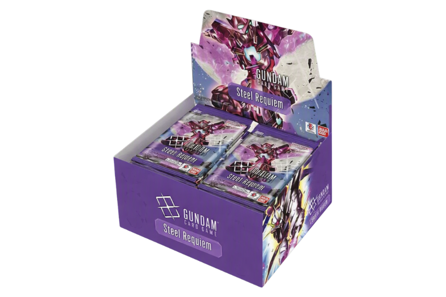 Gundam Card Game GD03 Steel Requiem Booster Box