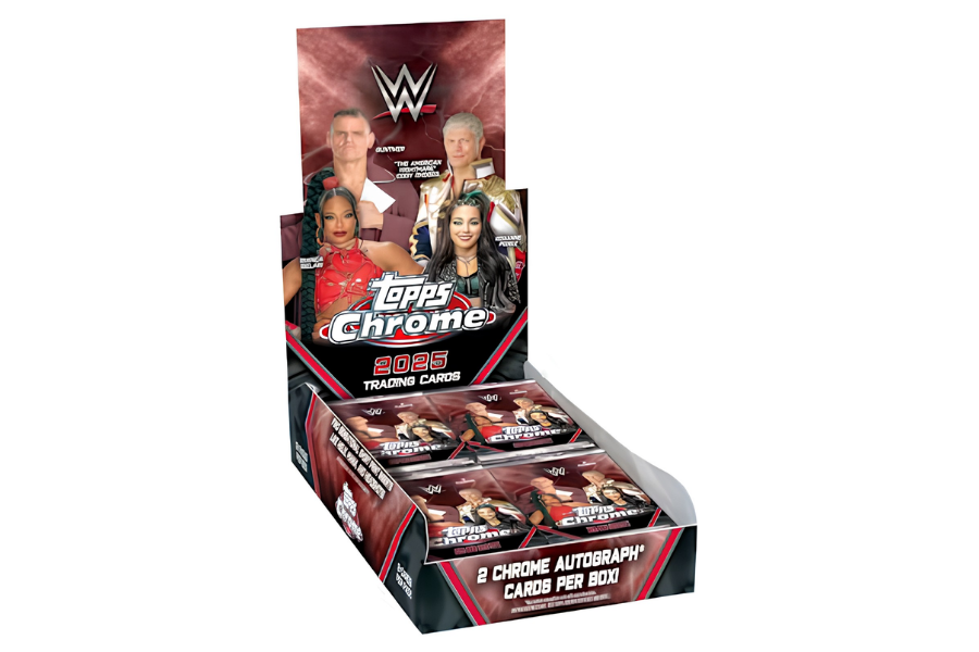 2025 Topps Chrome WWE Hobby Box