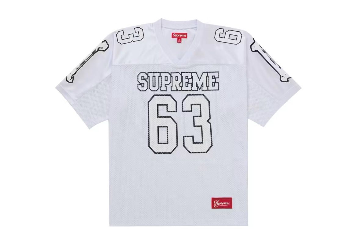 Supreme Bones Football Jersey White