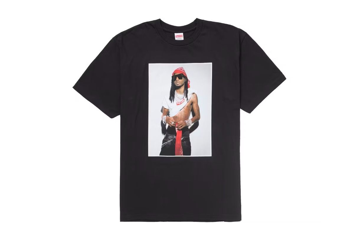 Supreme Playboi Carti Tee Black